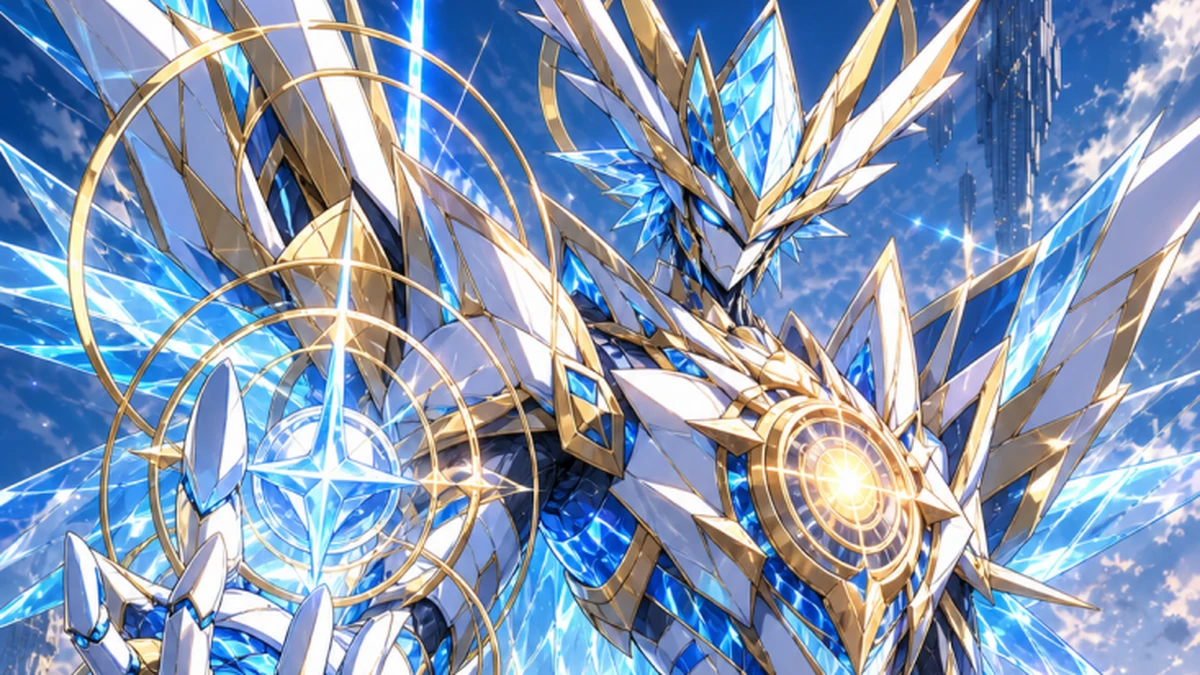 Solaryth, Dawn Sovereign · #002, a Aetherion Metamonster