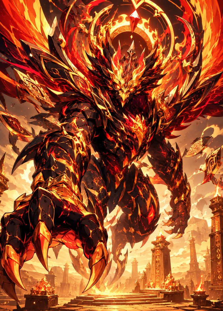 Blazecrown Archfiend, the Infernal Zenith